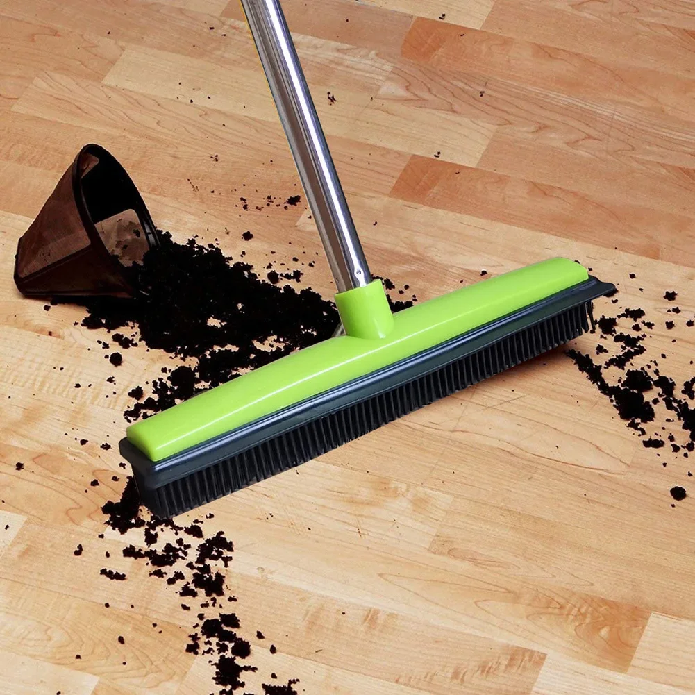 Hair Catcher Telescopic Pet Carpet Sweeping Broom - Image 3