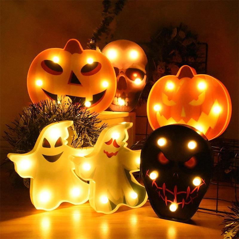 Halloween Pumpkin Decoration Led Night Lamp - Image 2