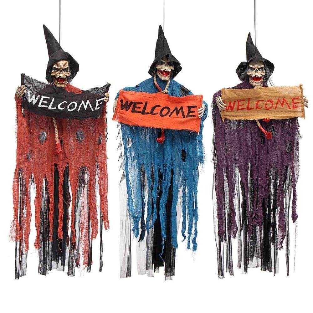 Halloween Scary Electric Hanging Haunted Ghost - Image 6