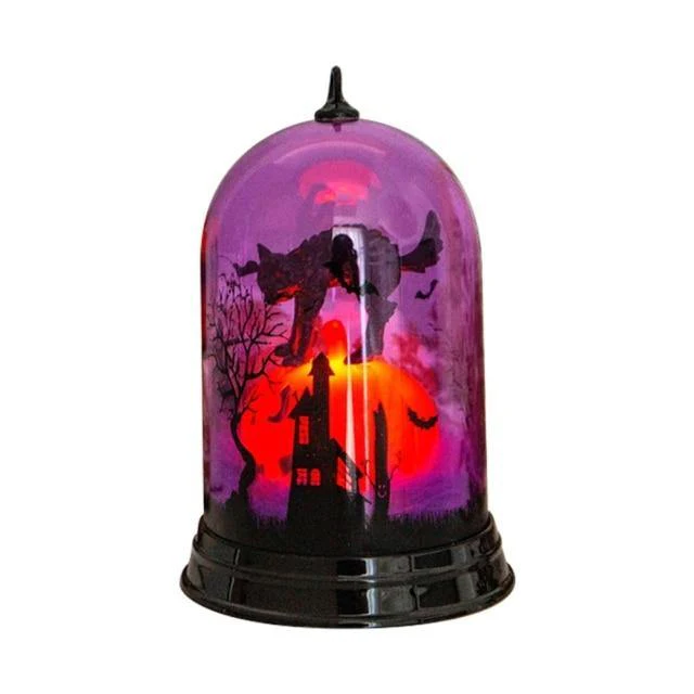 Halloween Scene Witch Night Lamp Decoration - Image 2