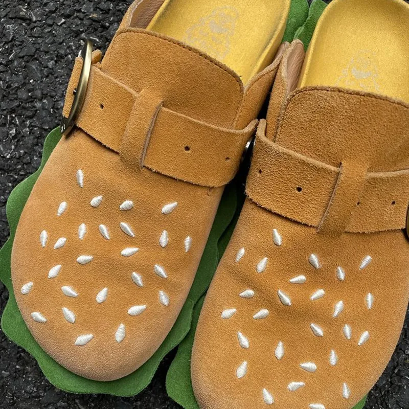 Hamburger Style Casual Beach Slippers - Image 8