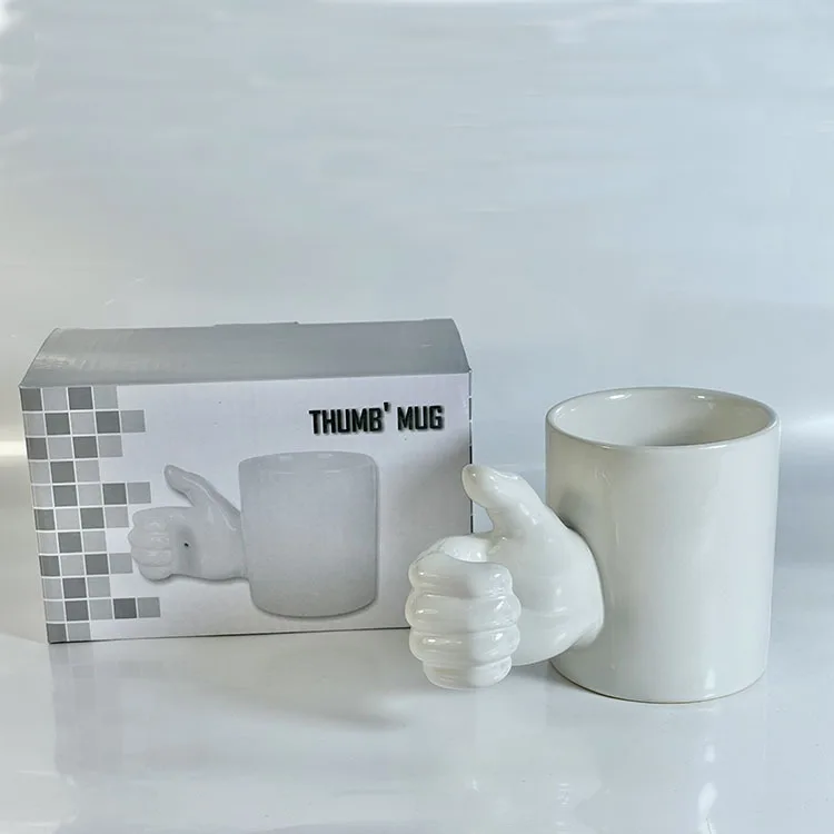Hand Grip Artistic Mug - Image 4