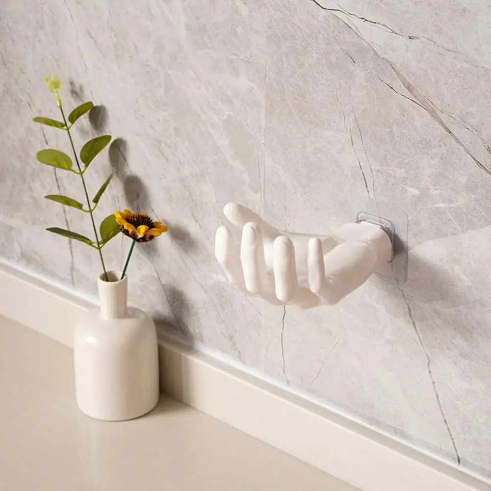 Hand Shape Decorative Resin Storage Hook - Image 4