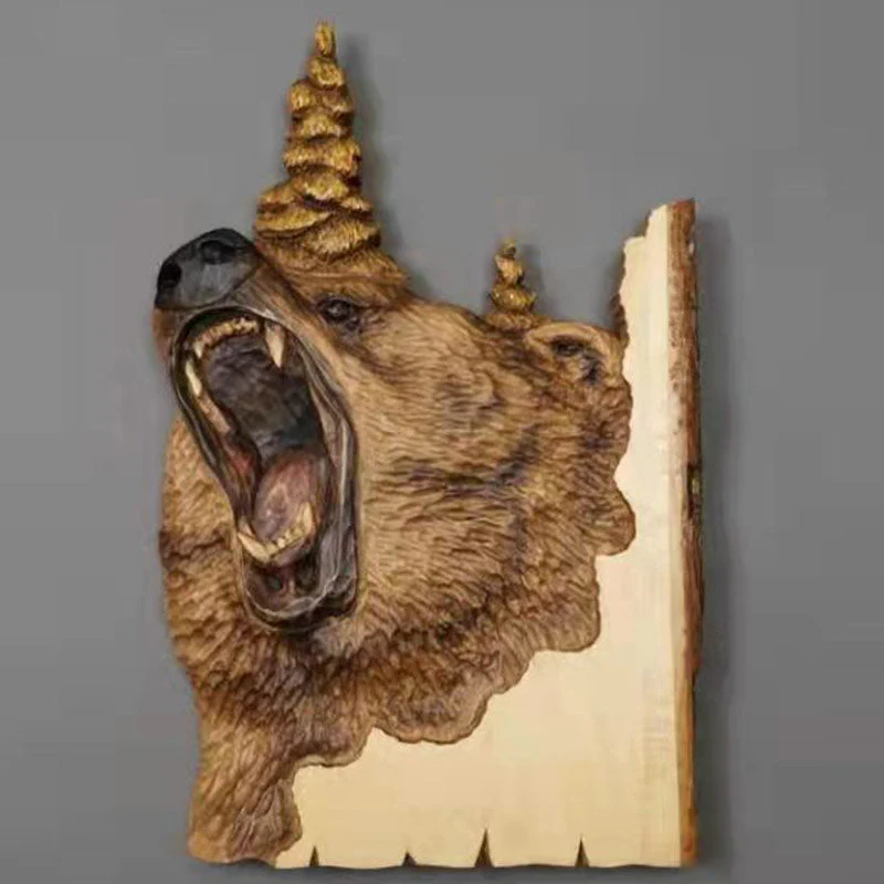 Handcrafted Nature Embrace Animal Sculptures Decor - Image 6