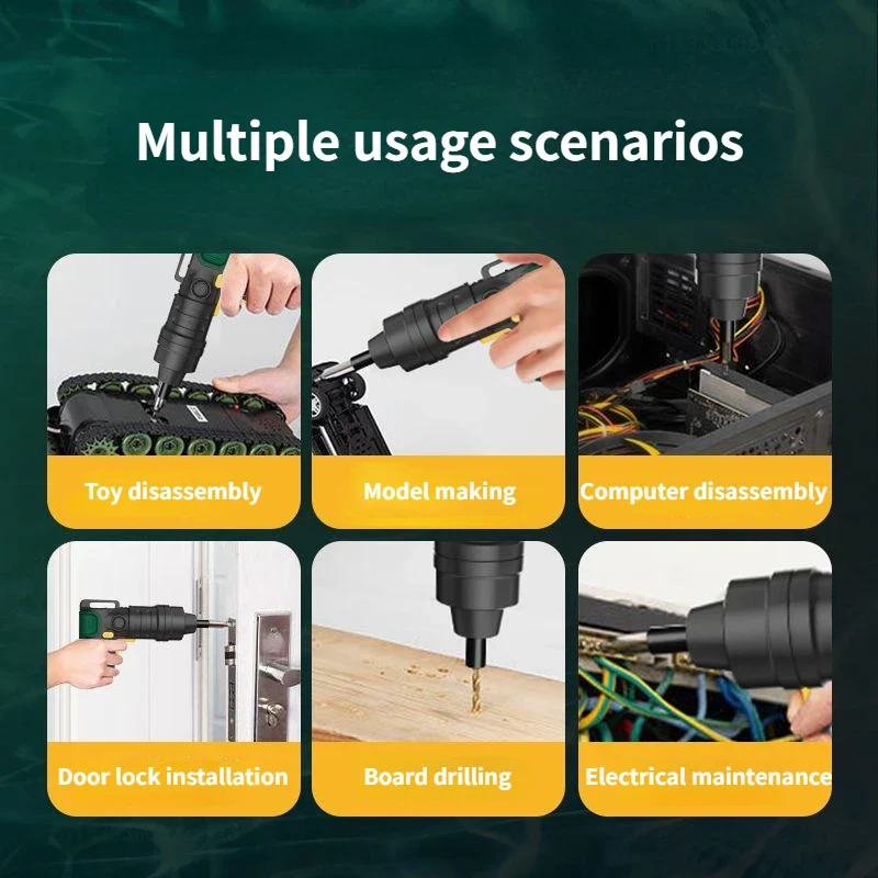 Handheld Automatic Cordless Easy Repair Screwdriver Tool - Image 6