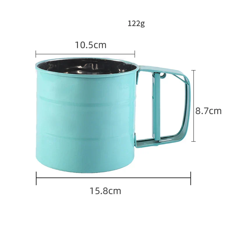 Handheld Kitchen Flour Sifter Semi-Automatic Kitchen Gadget - Image 6
