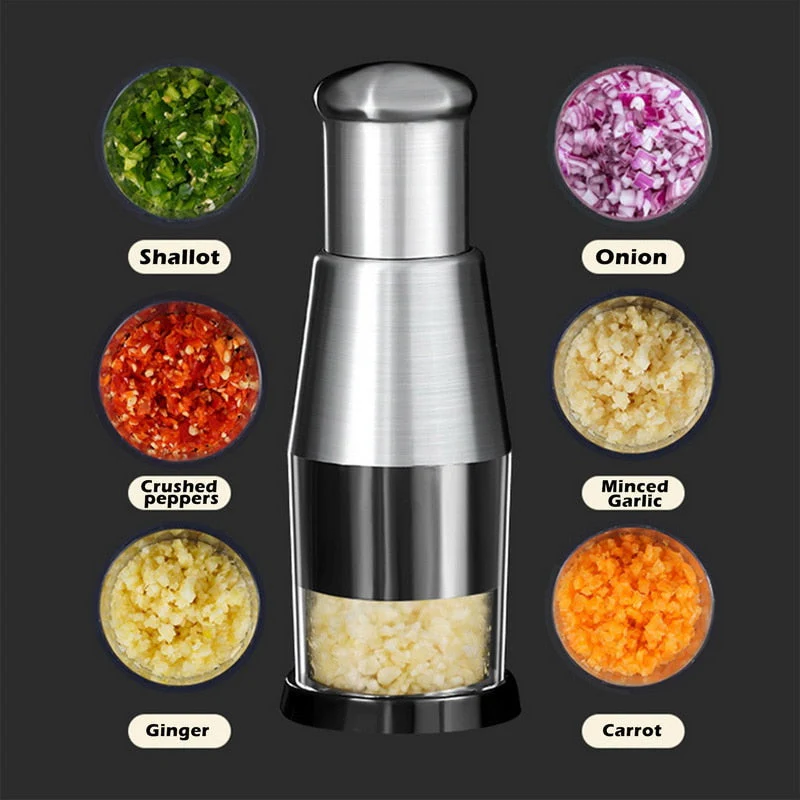 Handheld Manual Food Chopper Slicer - Image 2