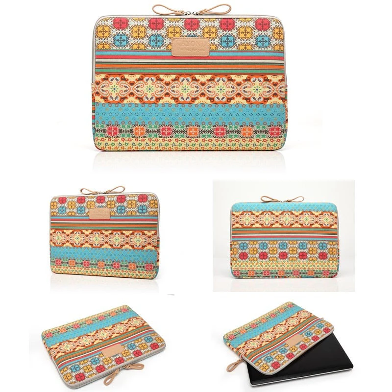Handmade Bohemian Design Laptop Bag - Image 4