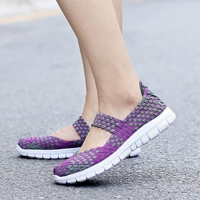 Handmade Breathable LightWeight Women Shoes - Image 12
