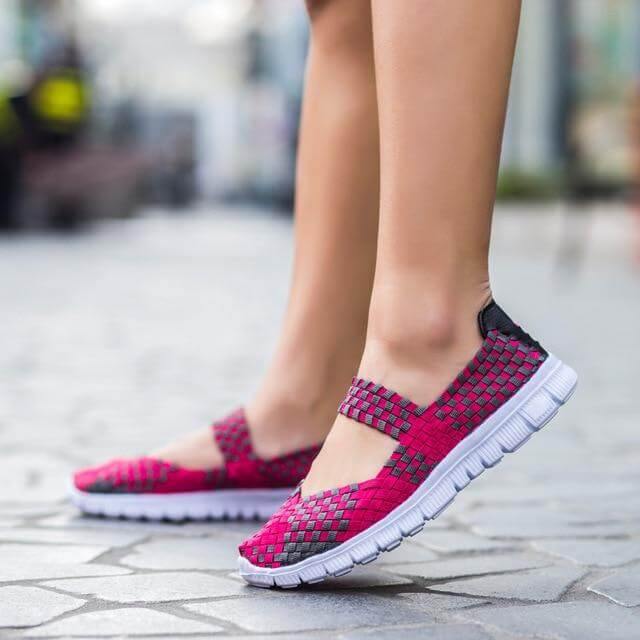 Handmade Breathable LightWeight Women Shoes - Image 14