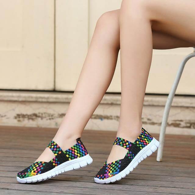 Handmade Breathable LightWeight Women Shoes - Image 5