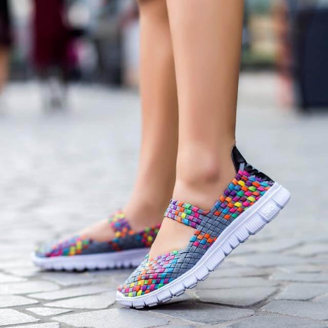 Handmade Breathable LightWeight Women Shoes - Image 9