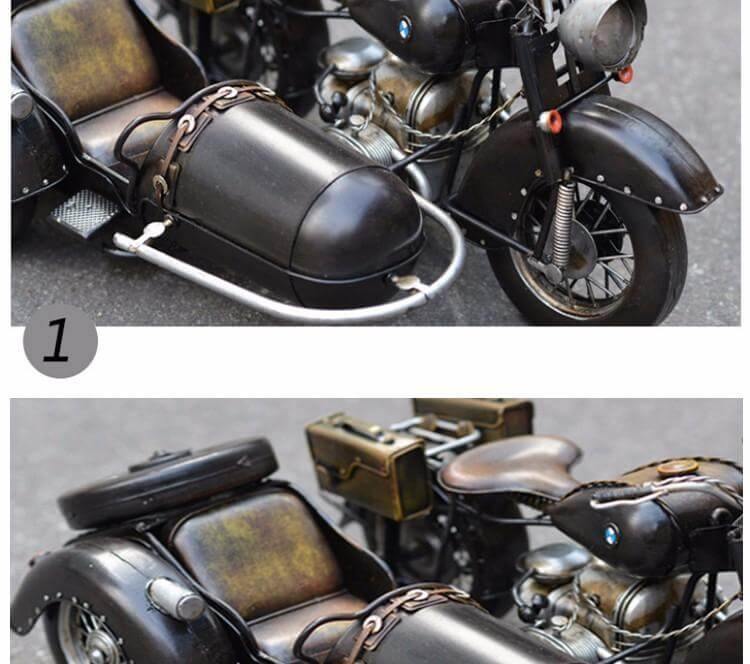 Handmade Creative Three Wheeled BMW Motorcycle - Image 9