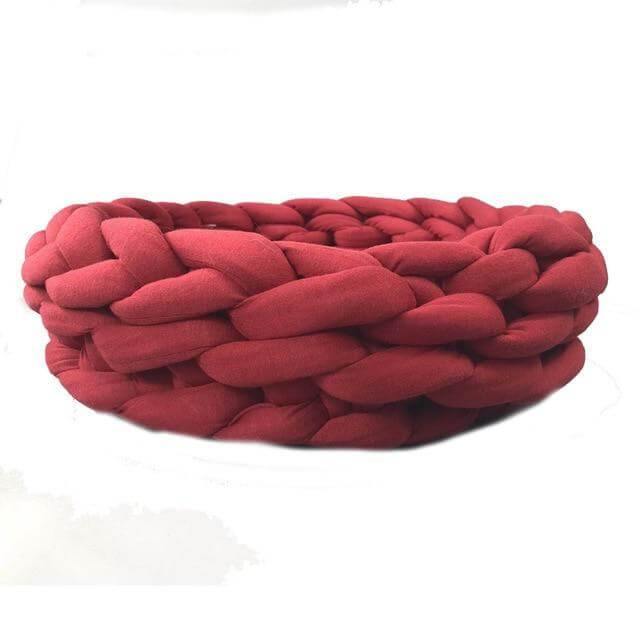 Handmade Knit Pet Bed - Image 4