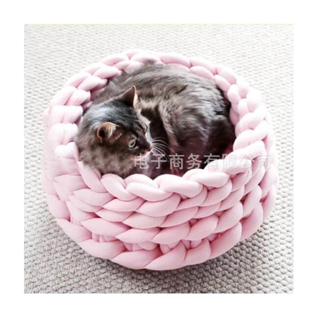 Handmade Knit Pet Bed - Image 7