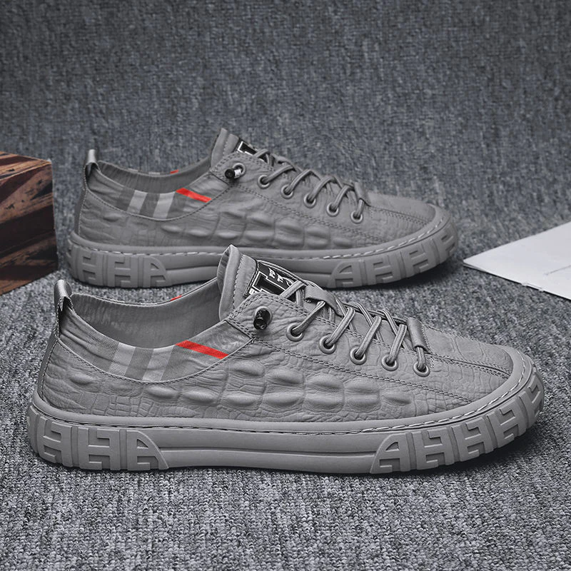 Handmade Outdoor Casual Men Sneakers - Image 2