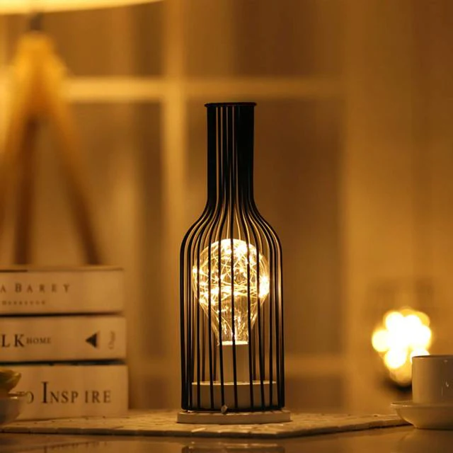 Handmade LED Iron Lunar Lamp - Image 24