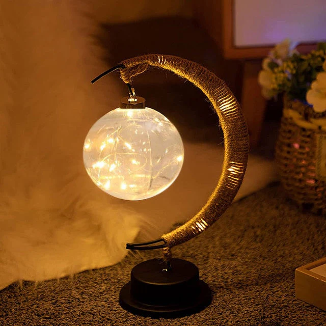 Handmade LED Iron Lunar Lamp - Image 27