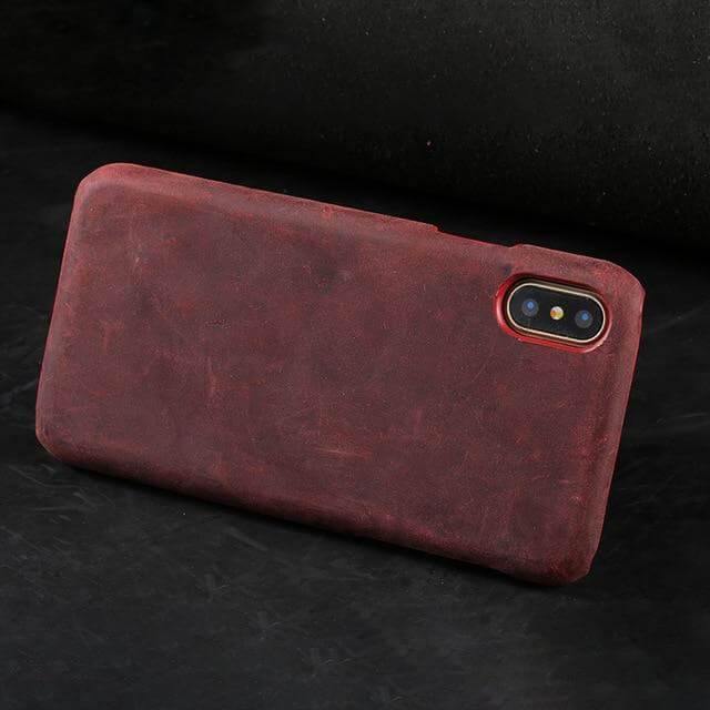 Handmade Luxury Genuine Leather Iphone Case - Image 2