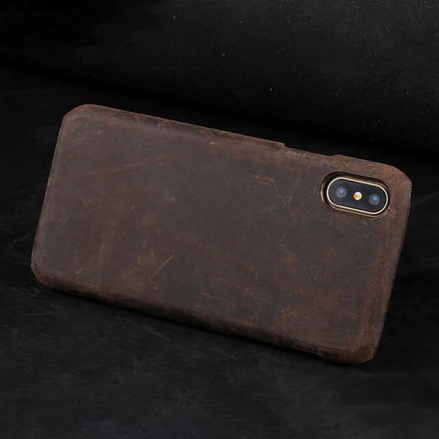 Handmade Luxury Genuine Leather Iphone Case - Image 3