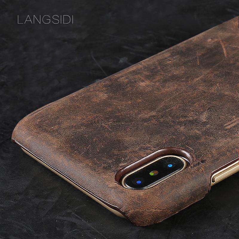 Handmade Luxury Genuine Leather Iphone Case - Image 6