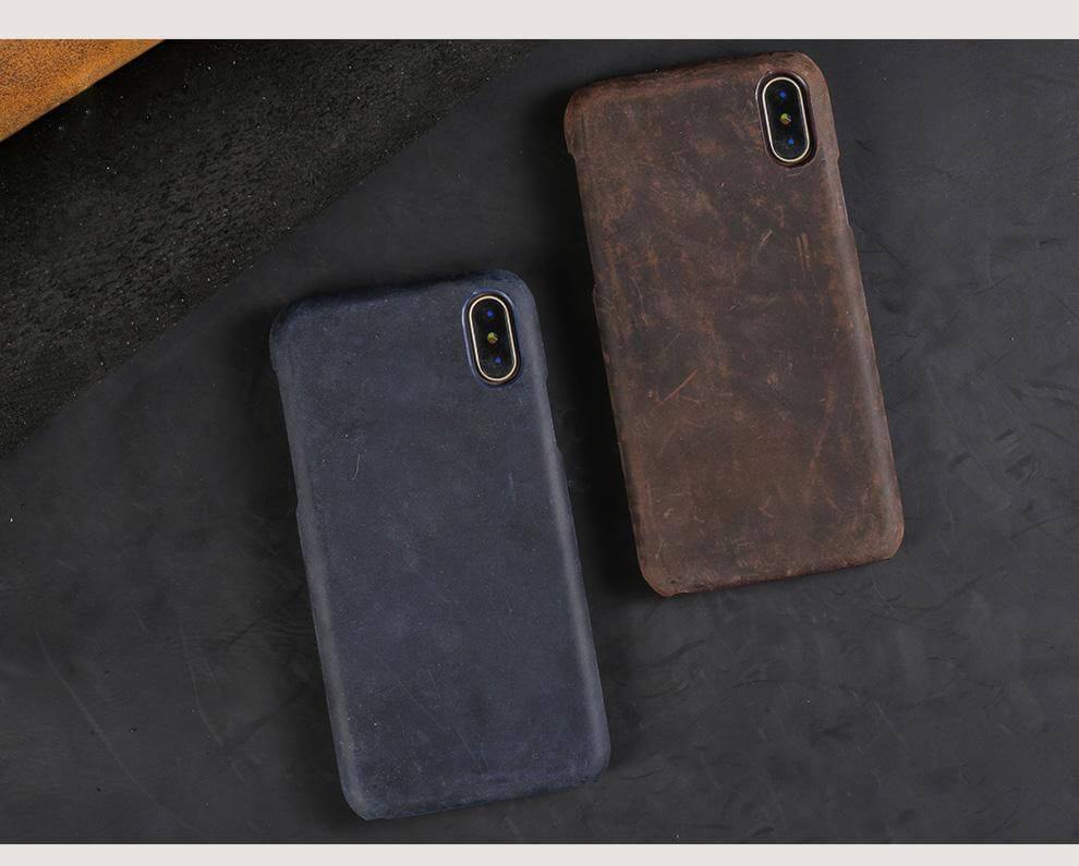 Handmade Luxury Genuine Leather Iphone Case - Image 8
