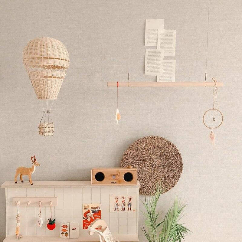 Handmade Nordic Hot Air Balloon Hanging Decor - Image 5