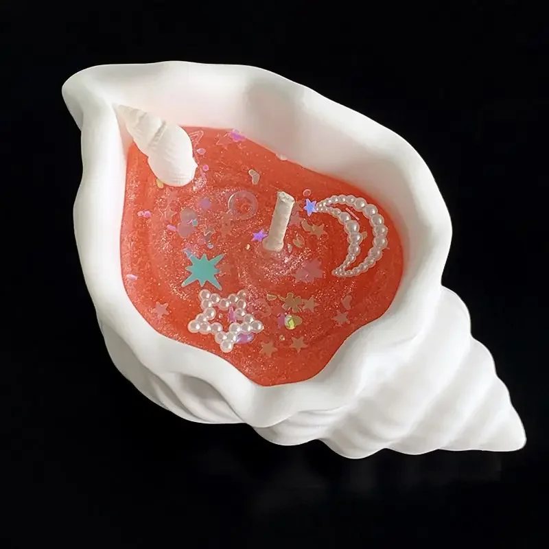 Handmade Sea Shell Starfish Aromatherapy Candle - Image 10