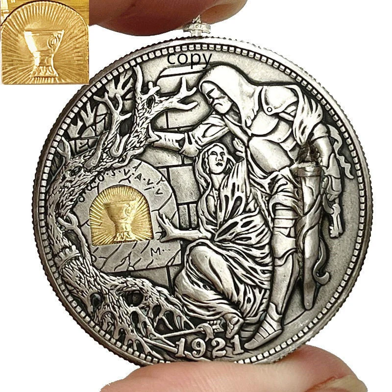 Handmade Secret Mystic Mechanic Collectible Nickel - Image 4