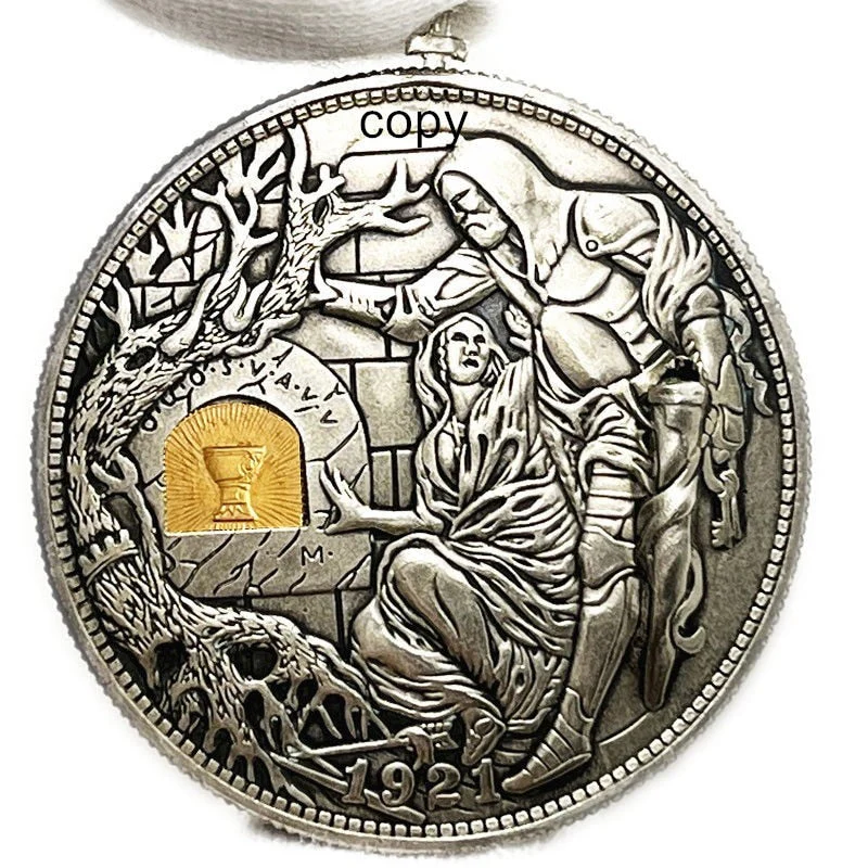 Handmade Secret Mystic Mechanic Collectible Nickel - Image 5