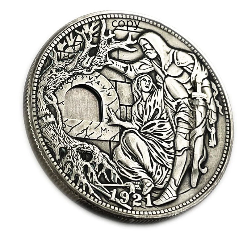 Handmade Secret Mystic Mechanic Collectible Nickel - Image 6
