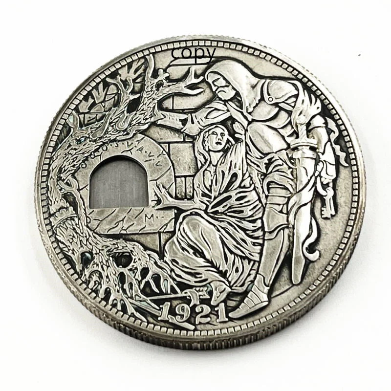 Handmade Secret Mystic Mechanic Collectible Nickel - Image 8