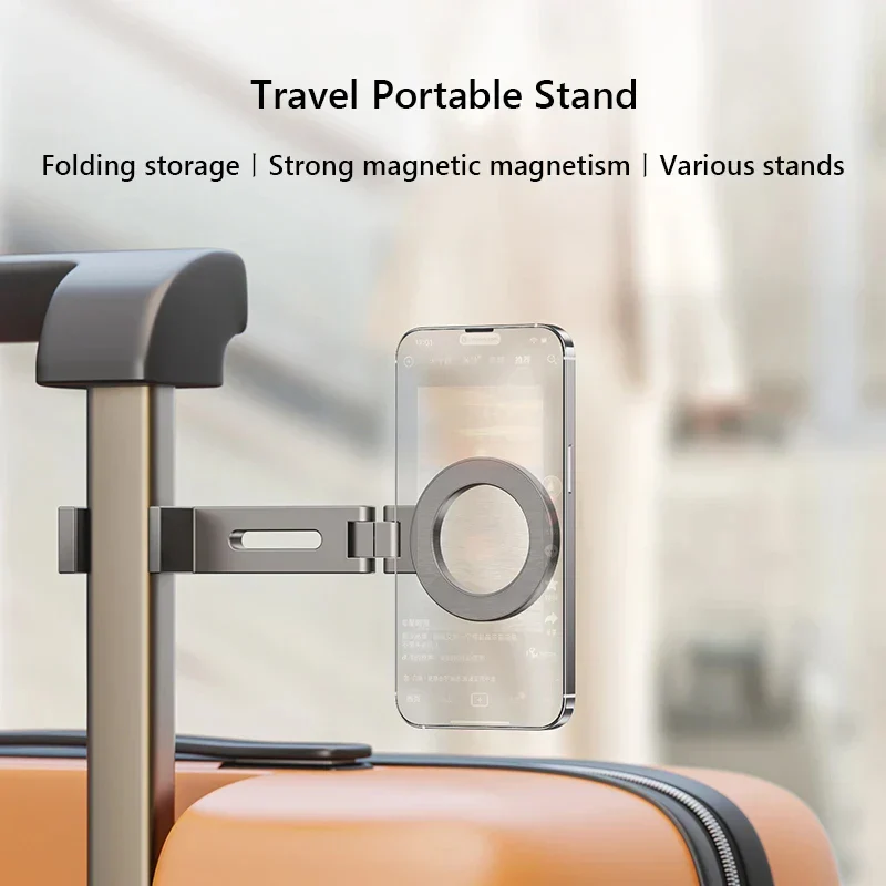 Hands-Free Magnetic Travel Phone Holder Bracket - Image 2