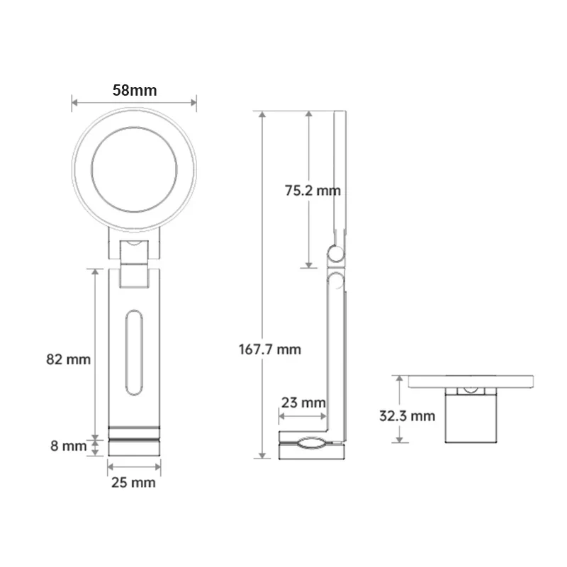 Hands-Free Magnetic Travel Phone Holder Bracket - Image 4