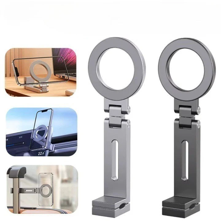 Hands-Free Magnetic Travel Phone Holder Bracket - Image 6
