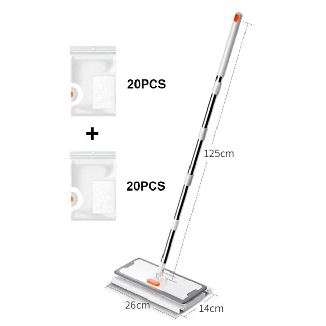 Hands-Free Reusable Magic Easy Disposal Mop - Image 11