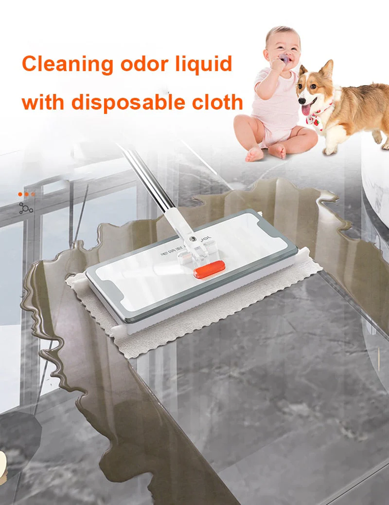 Hands-Free Reusable Magic Easy Disposal Mop - Image 4