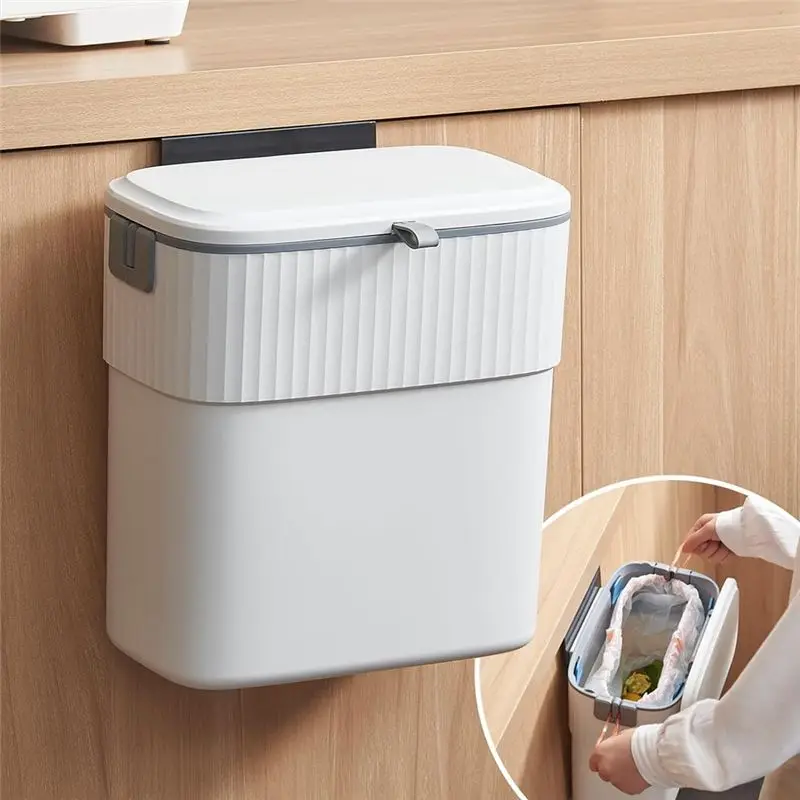 Hands-Free Self Sealing Smart Trash Can - Image 2