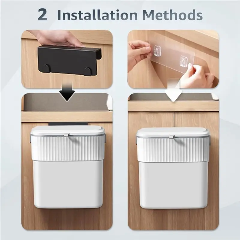 Hands-Free Self Sealing Smart Trash Can - Image 4