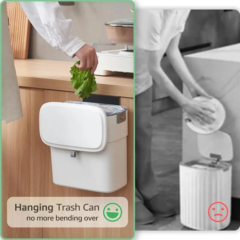 Hands-Free Self Sealing Smart Trash Can - Image 5