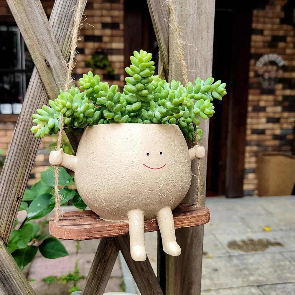 Happy Buddy Hanging Plant Pot - Image 2