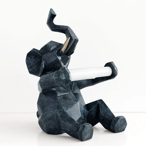 Happy Elephant Deer Toilet Paper Holder - Image 7