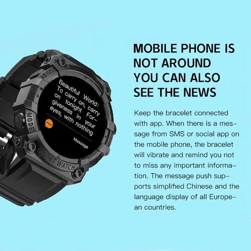 Health Monitor Bluetooth Smart Watch - Image 5