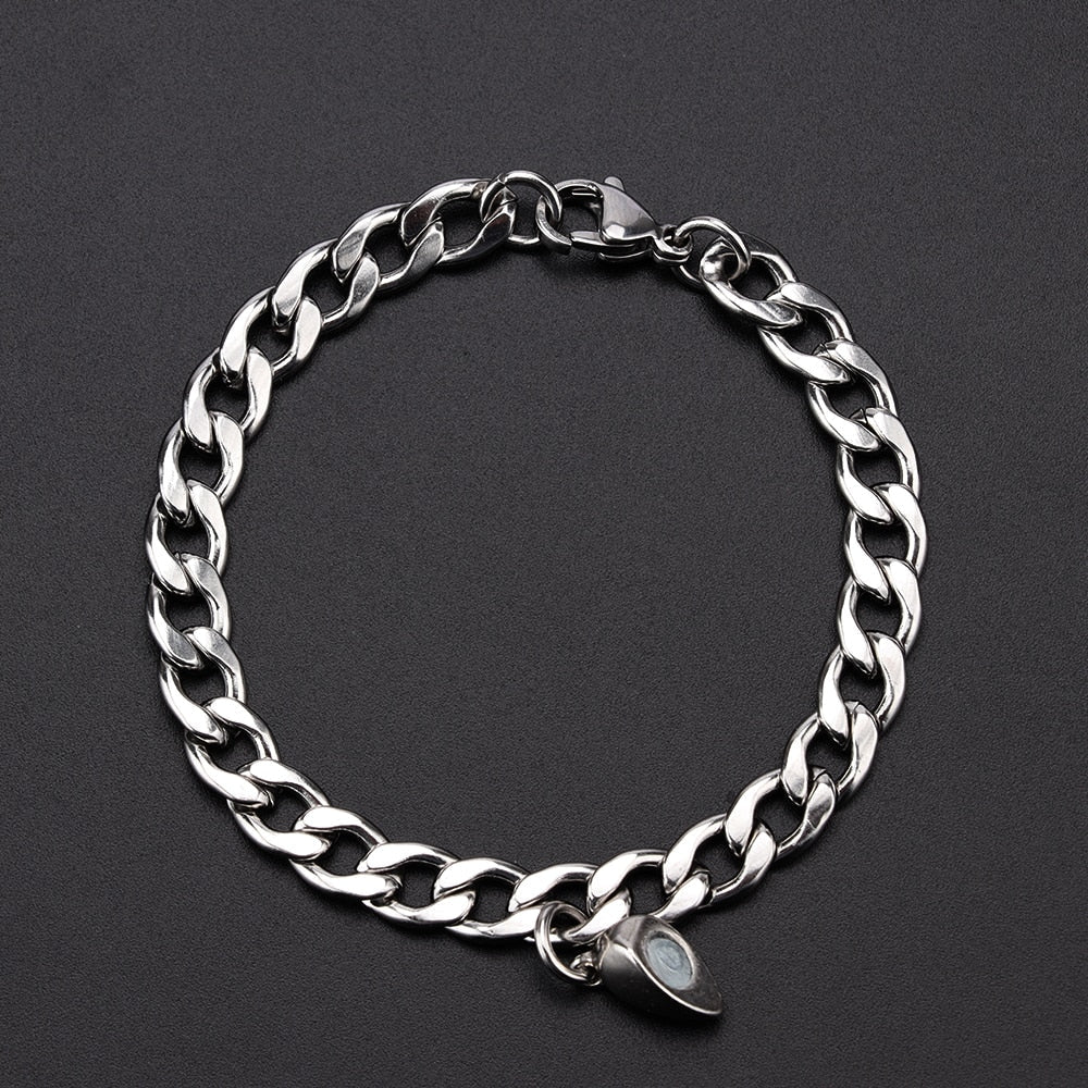 Heart-Shaped Magnet Couples Bracelet - Image 6