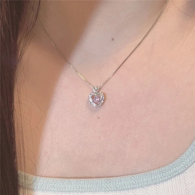 Heartbeat Harmony Crystal Pendant - Image 4