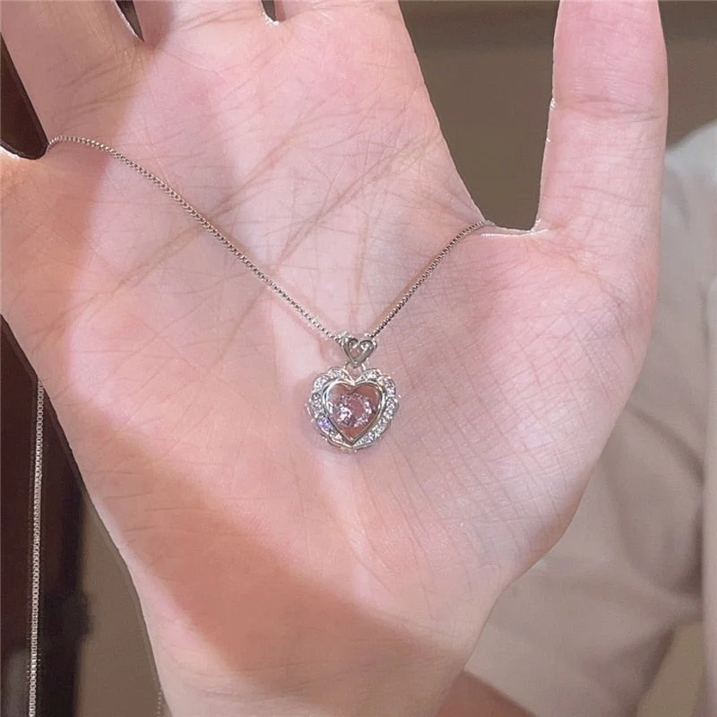 Heartbeat Harmony Crystal Pendant - Image 5