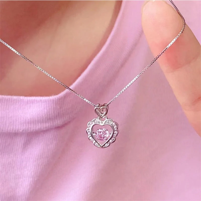 Heartbeat Harmony Crystal Pendant - Image 6