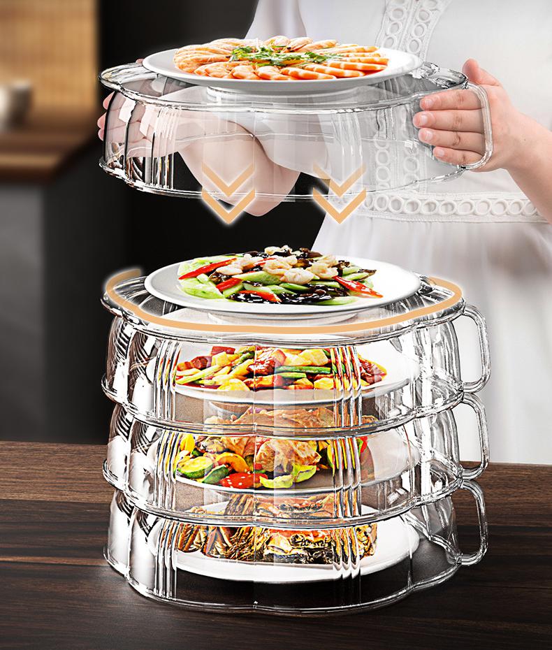 Heat Protector Stackable Food Cover - Image 6