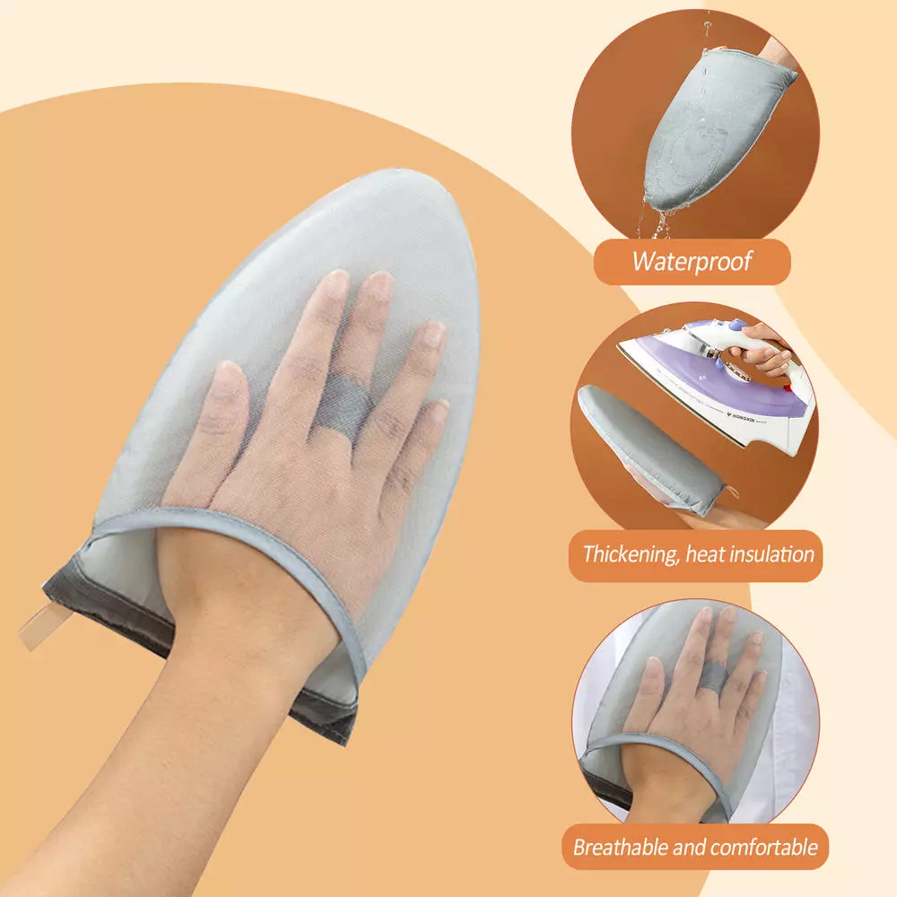 Heat Resistant Clothes Wrinkle Remover Steaming Glove - Image 2