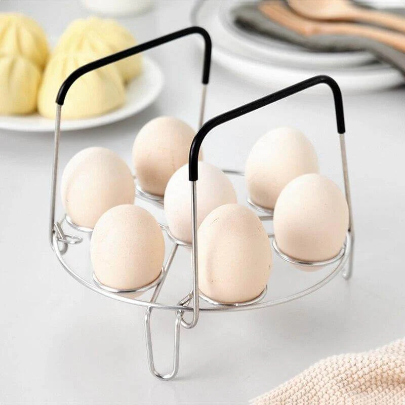 Heat Resistant Stackable Egg Steamer Rack - Image 3